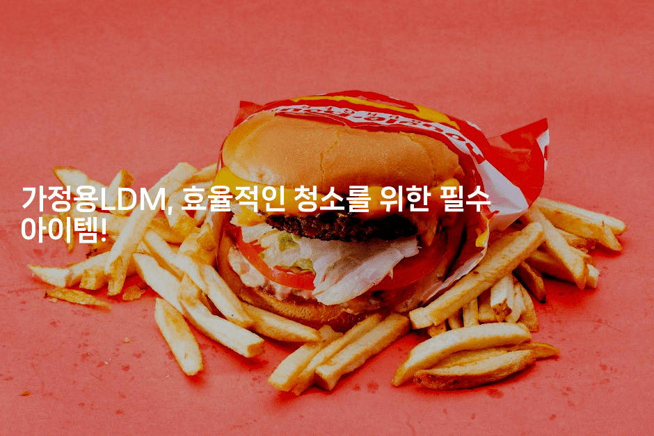 가정용LDM, 효율적인 청소를 위한 필수 아이템!-메디오